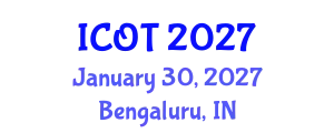 International Conference on Orthopedics and Traumatology (ICOT) January 30, 2027 - Bengaluru, India
