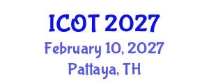 International Conference on Orthopedics and Traumatology (ICOT) February 10, 2027 - Pattaya, Thailand