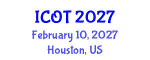 International Conference on Orthopedics and Traumatology (ICOT) February 10, 2027 - Houston, United States