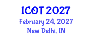International Conference on Orthopedics and Traumatology (ICOT) February 24, 2027 - New Delhi, India