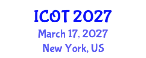 International Conference on Orthopedics and Traumatology (ICOT) March 17, 2027 - New York, United States