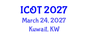 International Conference on Orthopedics and Traumatology (ICOT) March 24, 2027 - Kuwait, Kuwait