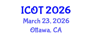 International Conference on Orthopedics and Traumatology (ICOT) March 23, 2026 - Ottawa, Canada