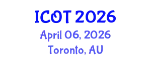 International Conference on Orthopedics and Traumatology (ICOT) April 06, 2026 - Toronto, Australia