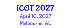 International Conference on Orthopedics and Traumatology (ICOT) April 10, 2027 - Melbourne, Australia