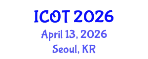International Conference on Orthopedics and Traumatology (ICOT) April 13, 2026 - Seoul, Republic of Korea