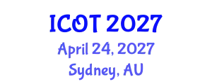 International Conference on Orthopedics and Traumatology (ICOT) April 24, 2027 - Sydney, Australia