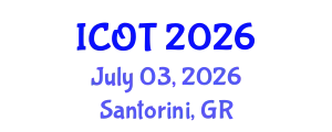International Conference on Orthopedics and Traumatology (ICOT) July 03, 2026 - Santorini, Greece