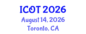 International Conference on Orthopedics and Traumatology (ICOT) August 14, 2026 - Toronto, Canada