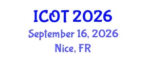 International Conference on Orthopedics and Traumatology (ICOT) September 16, 2026 - Nice, France