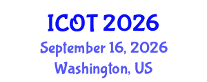 International Conference on Orthopedics and Traumatology (ICOT) September 16, 2026 - Washington, United States