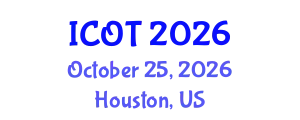 International Conference on Orthopedics and Traumatology (ICOT) October 25, 2026 - Houston, United States
