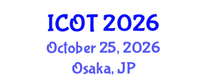 International Conference on Orthopedics and Traumatology (ICOT) October 25, 2026 - Osaka, Japan
