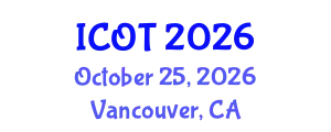 International Conference on Orthopedics and Traumatology (ICOT) October 25, 2026 - Vancouver, Canada