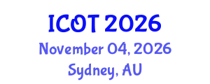 International Conference on Orthopedics and Traumatology (ICOT) November 04, 2026 - Sydney, Australia