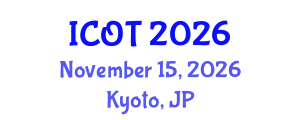 International Conference on Orthopedics and Traumatology (ICOT) November 15, 2026 - Kyoto, Japan