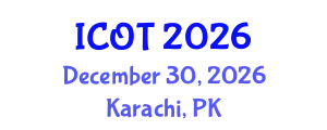 International Conference on Orthopedics and Traumatology (ICOT) December 30, 2026 - Karachi, Pakistan
