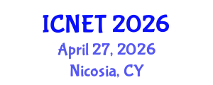 International Conference on Nanoscience, Engineering and Technology (ICNET) April 27, 2026 - Nicosia, Cyprus