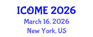 International Conference on Ocean and Marine Engineering (ICOME) March 16, 2026 - New York, United States