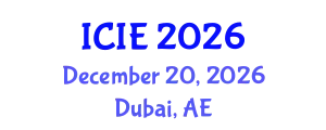 International Conference on Industrial Engineering (ICIE) December 20, 2026 - Dubai, United Arab Emirates