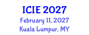 International Conference on Industrial Engineering (ICIE) February 11, 2027 - Kuala Lumpur, Malaysia