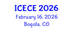 International Conference on Environmental and Civil Engineering (ICECE) February 16, 2026 - Bogota, Colombia
