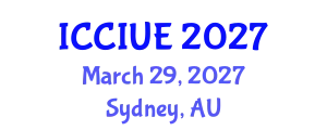 International Conference on Civil, Infrastructure and Urban Engineering (ICCIUE) March 29, 2027 - Sydney, Australia