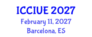 International Conference on Civil, Infrastructure and Urban Engineering (ICCIUE) February 11, 2027 - Barcelona, Spain