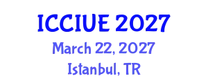 International Conference on Civil, Infrastructure and Urban Engineering (ICCIUE) March 22, 2027 - Istanbul, Turkey