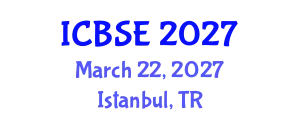 International Conference on Biomechanics and Sports Engineering (ICBSE) March 22, 2027 - Istanbul, Turkey