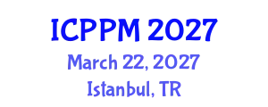International Conference on Pharmacology and Pharmaceutical Medicine (ICPPM) March 22, 2027 - Istanbul, Turkey