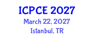 International Conference on Pharmacy and Chemical Engineering (ICPCE) March 22, 2027 - Istanbul, Turkey