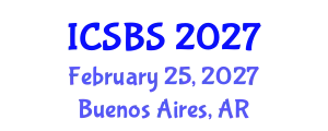 International Conference on Sport and Biomedical Sciences (ICSBS) February 25, 2027 - Buenos Aires, Argentina