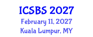International Conference on Sport and Biomedical Sciences (ICSBS) February 11, 2027 - Kuala Lumpur, Malaysia