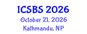 International Conference on Sport and Biomedical Sciences (ICSBS) October 21, 2026 - Kathmandu, Nepal