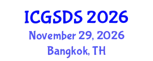 International Conference on Gender, Sexuality and Diversity Studies (ICGSDS) November 29, 2026 - Bangkok, Thailand