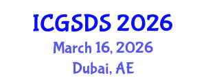 International Conference on Gender, Sexuality and Diversity Studies (ICGSDS) March 16, 2026 - Dubai, United Arab Emirates