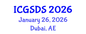 International Conference on Gender, Sexuality and Diversity Studies (ICGSDS) January 26, 2026 - Dubai, United Arab Emirates