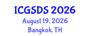 International Conference on Gender, Sexuality and Diversity Studies (ICGSDS) August 19, 2026 - Bangkok, Thailand