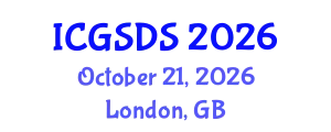International Conference on Gender, Sexuality and Diversity Studies (ICGSDS) October 21, 2026 - London, United Kingdom