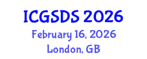 International Conference on Gender, Sexuality and Diversity Studies (ICGSDS) February 16, 2026 - London, United Kingdom