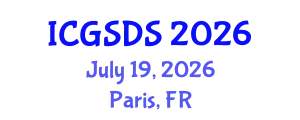 International Conference on Gender, Sexuality and Diversity Studies (ICGSDS) July 19, 2026 - Paris, France