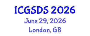 International Conference on Gender, Sexuality and Diversity Studies (ICGSDS) June 29, 2026 - London, United Kingdom