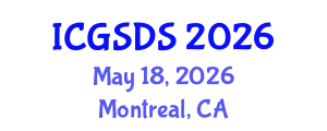 International Conference on Gender, Sexuality and Diversity Studies (ICGSDS) May 18, 2026 - Montreal, Canada