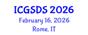 International Conference on Gender, Sexuality and Diversity Studies (ICGSDS) February 16, 2026 - Rome, Italy