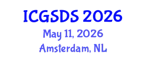 International Conference on Gender, Sexuality and Diversity Studies (ICGSDS) May 11, 2026 - Amsterdam, Netherlands