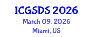 International Conference on Gender, Sexuality and Diversity Studies (ICGSDS) March 09, 2026 - Miami, United States