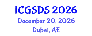 International Conference on Gender, Sexuality and Diversity Studies (ICGSDS) December 20, 2026 - Dubai, United Arab Emirates