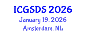 International Conference on Gender, Sexuality and Diversity Studies (ICGSDS) January 19, 2026 - Amsterdam, Netherlands