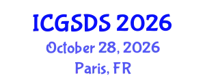 International Conference on Gender, Sexuality and Diversity Studies (ICGSDS) October 28, 2026 - Paris, France